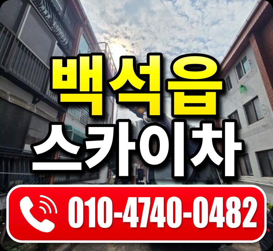 백석읍 스카이차 010-4740-0482
