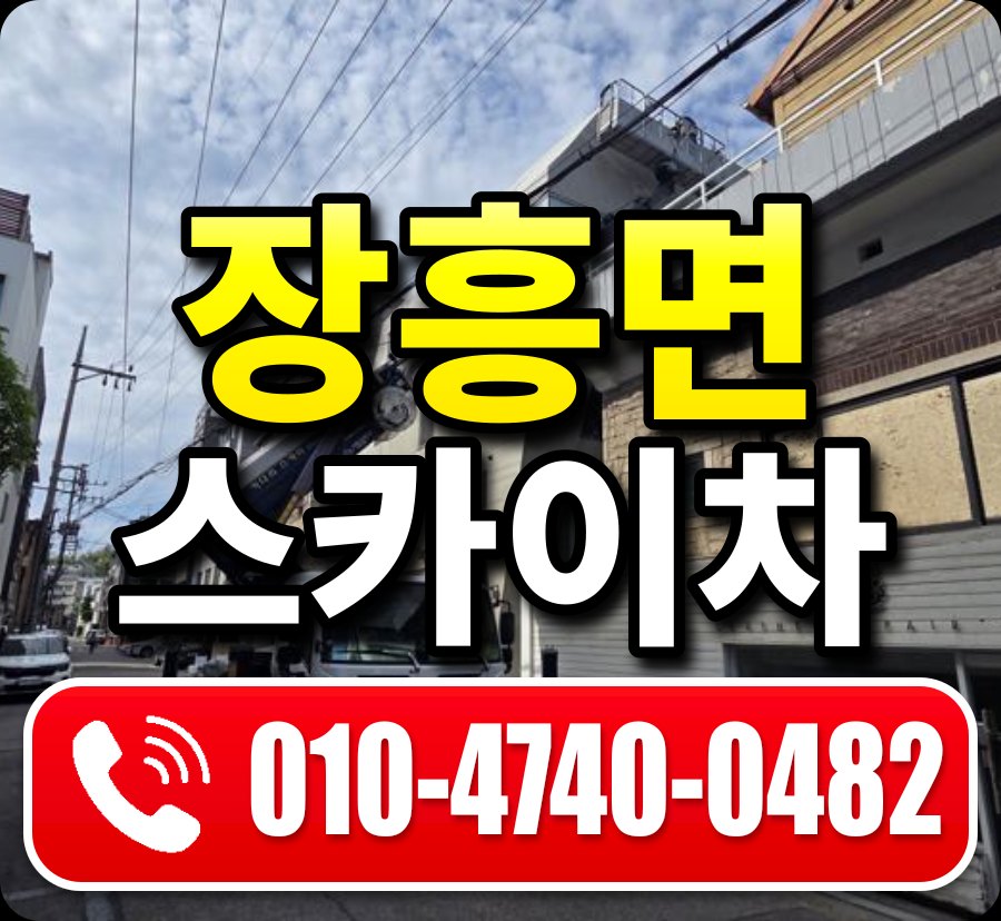 장흥면 스카이차 010-4740-0482