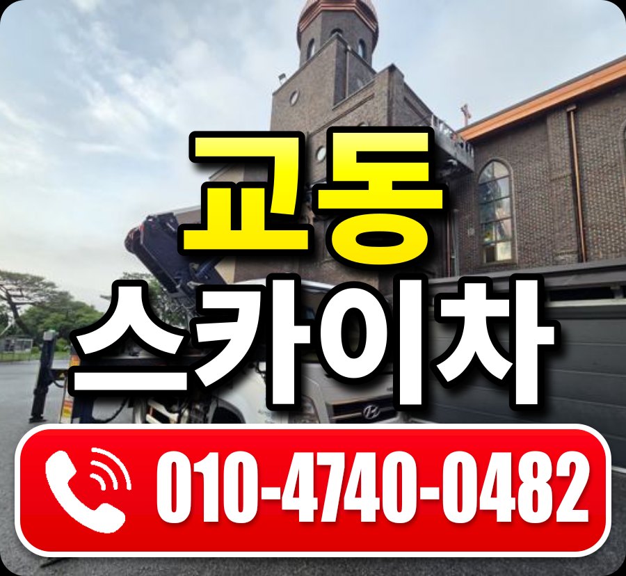 교동 스카이차 010-4740-0482