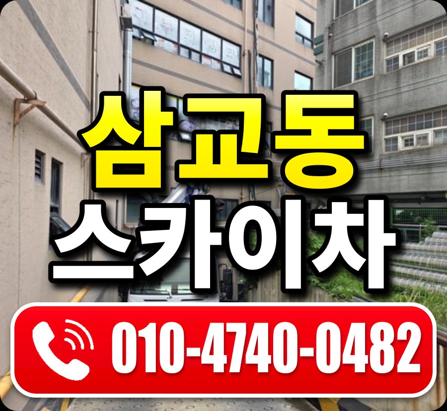 삼교동 스카이차 010-4740-0482