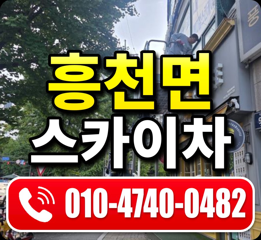 흥천면 스카이차 010-4740-0482