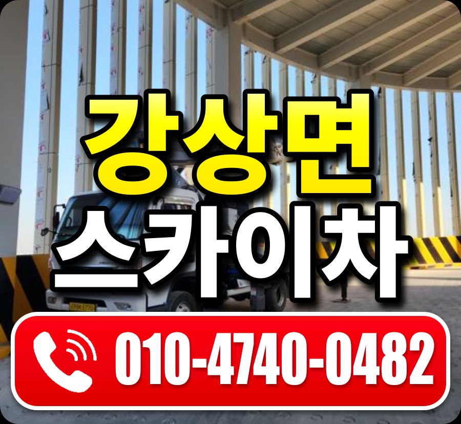 강상면 스카이차 010-4740-0482