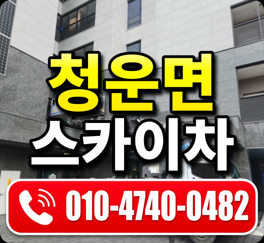 청운면 스카이차 010-4740-0482