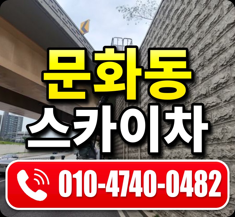 문화동 스카이차 010-4740-0482
