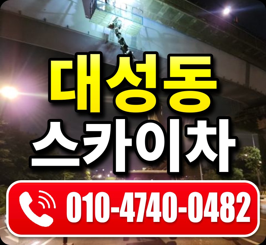 대성동 스카이차 010-4740-0482
