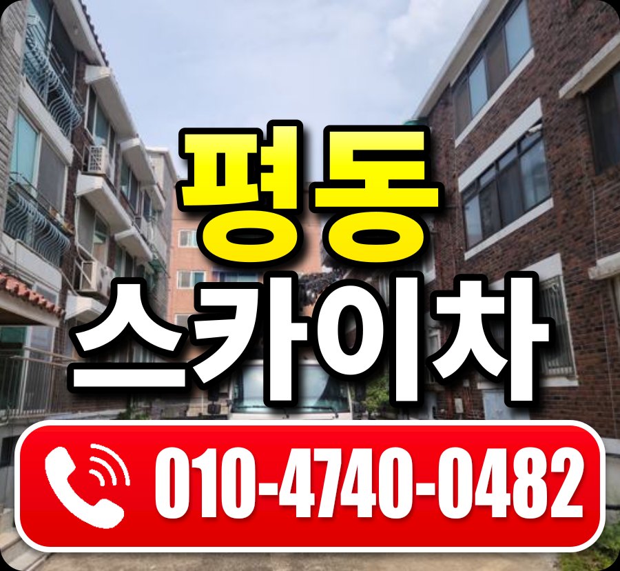 평동 스카이차 010-4740-0482