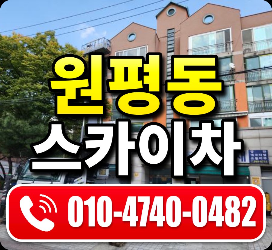 원평동 스카이차 010-4740-0482