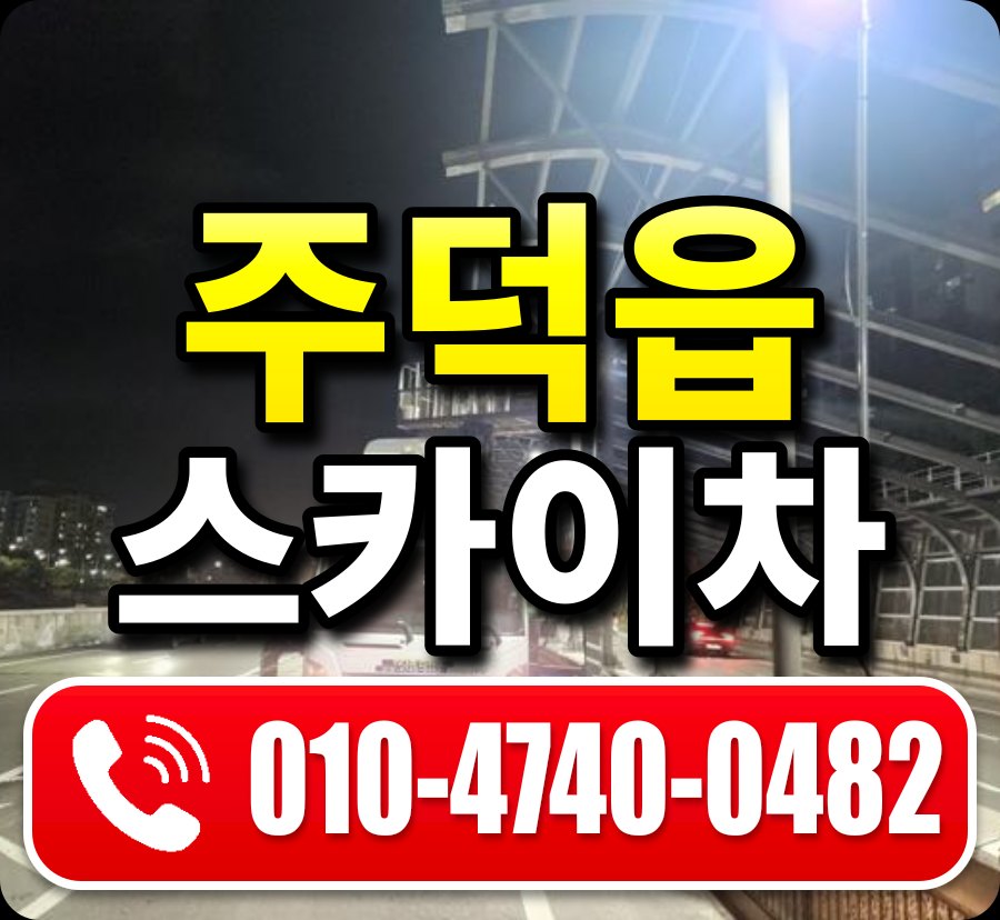 주덕읍 스카이차 010-4740-0482