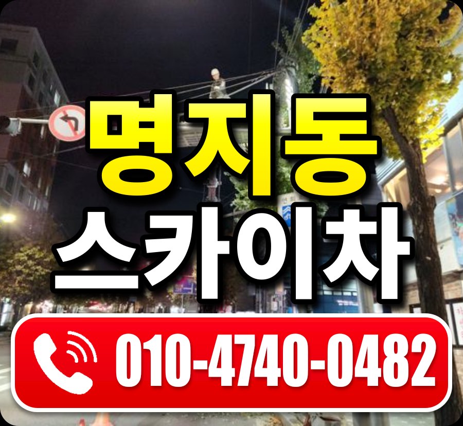 명지동 스카이차 010-4740-0482