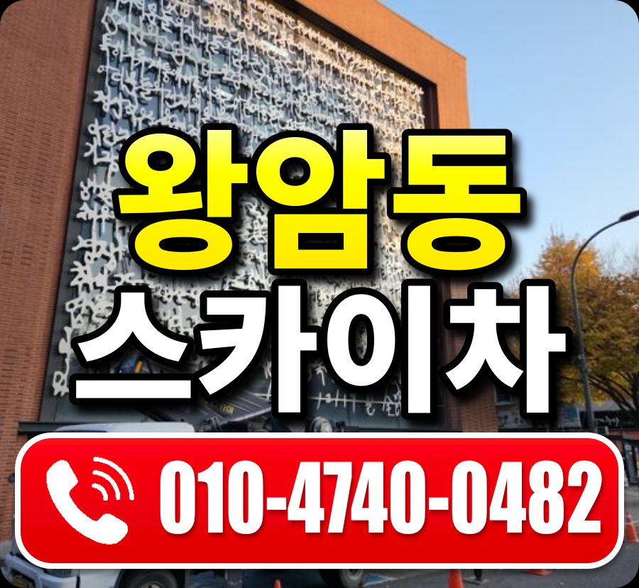 왕암동 스카이차 010-4740-0482