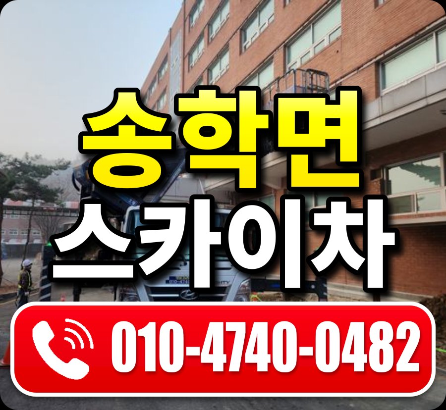 송학면 스카이차 010-4740-0482
