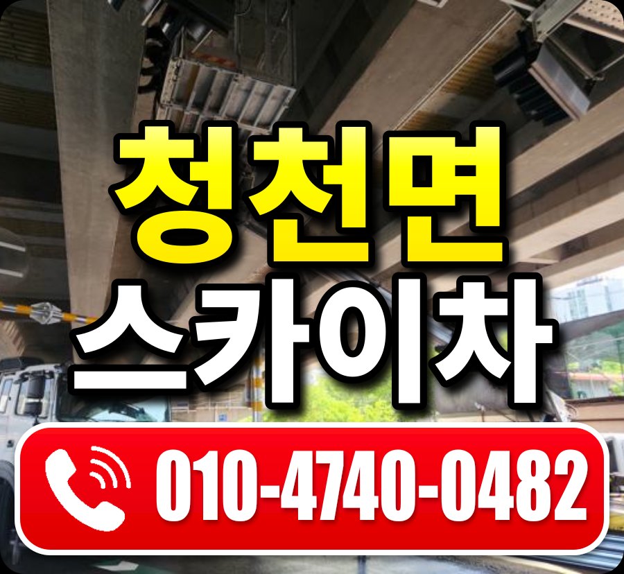 청천면 스카이차 010-4740-0482