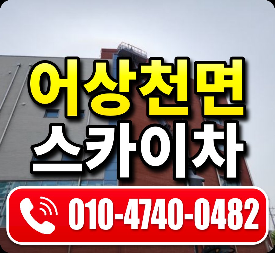어상천면 스카이차 010-4740-0482