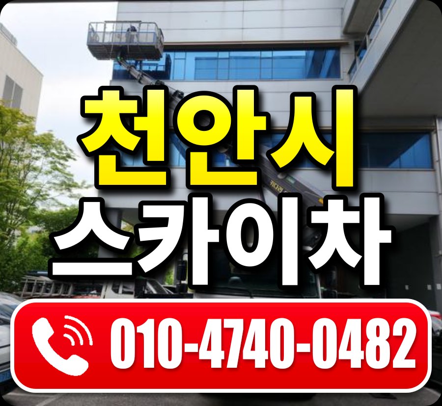 천안시 스카이차 010-4740-0482