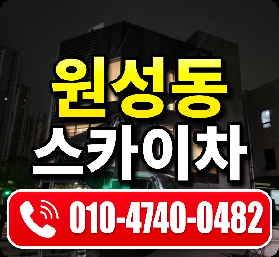 원성동 스카이차 010-4740-0482