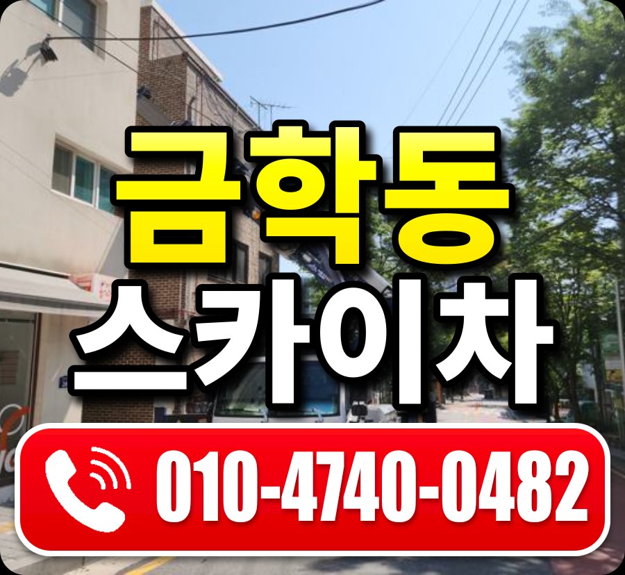 금학동 스카이차 010-4740-0482