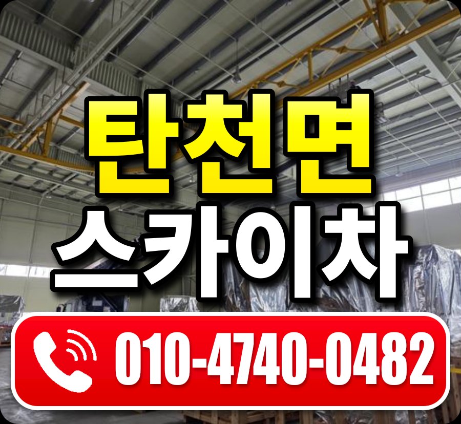 탄천면 스카이차 010-4740-0482