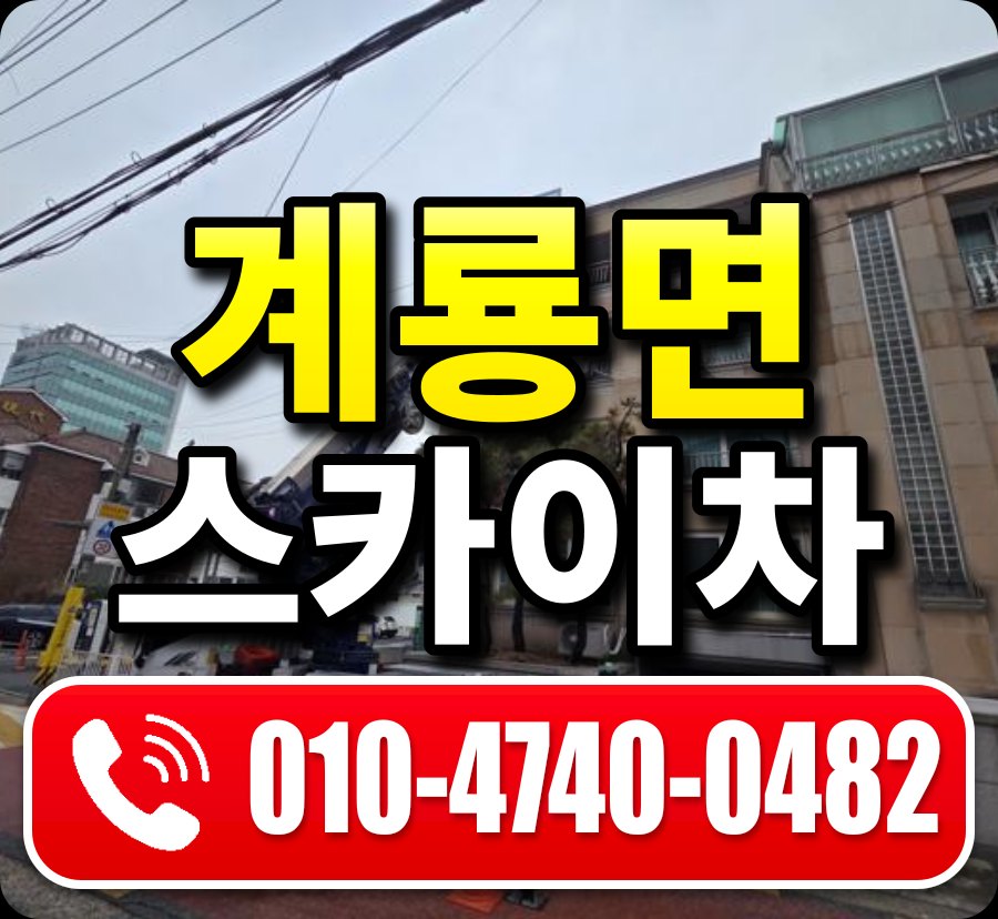 계룡면 스카이차 010-4740-0482