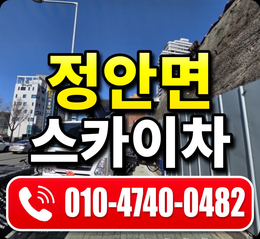 정안면 스카이차 010-4740-0482