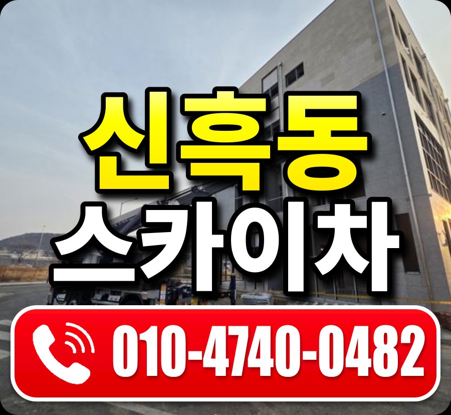 신흑동 스카이차 010-4740-0482