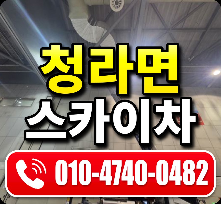 청라면 스카이차 010-4740-0482