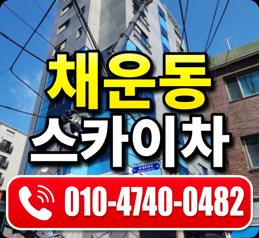 채운동 스카이차 010-4740-0482