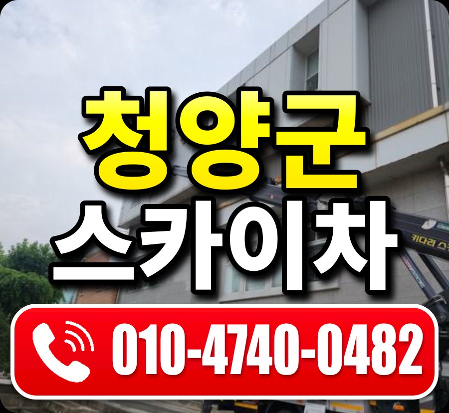 청양군 스카이차 010-4740-0482