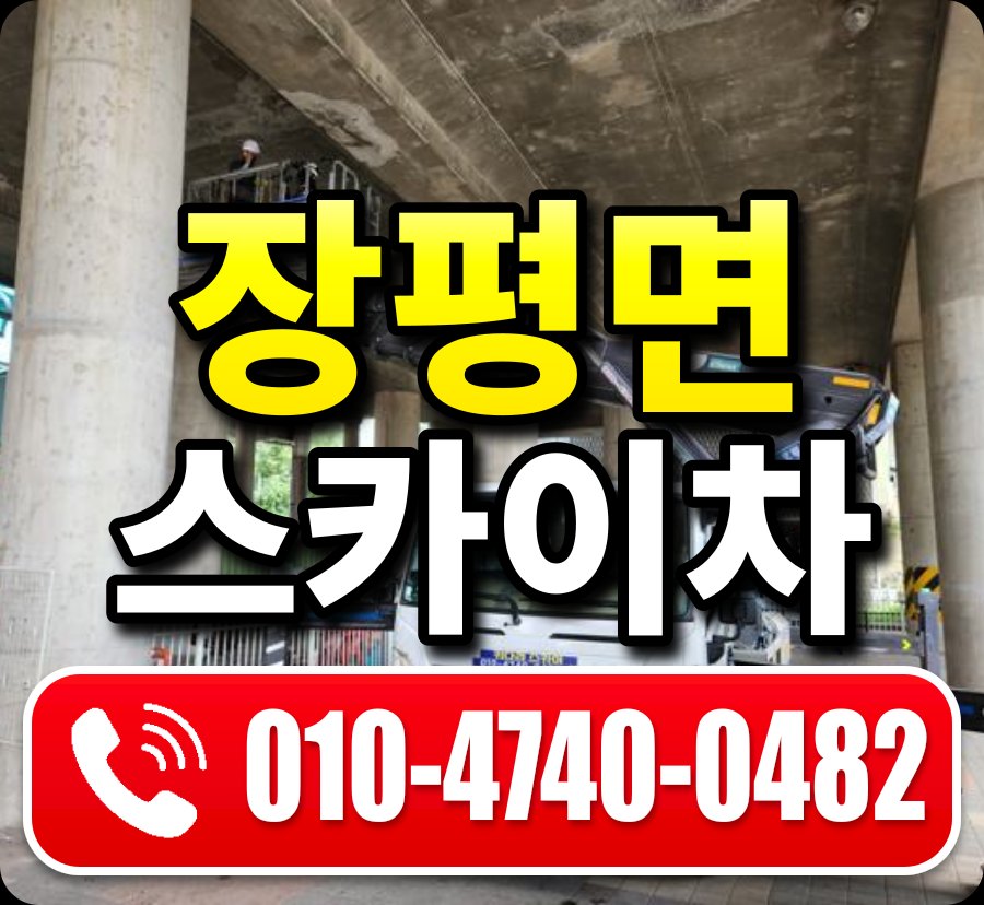 장평면 스카이차 010-4740-0482