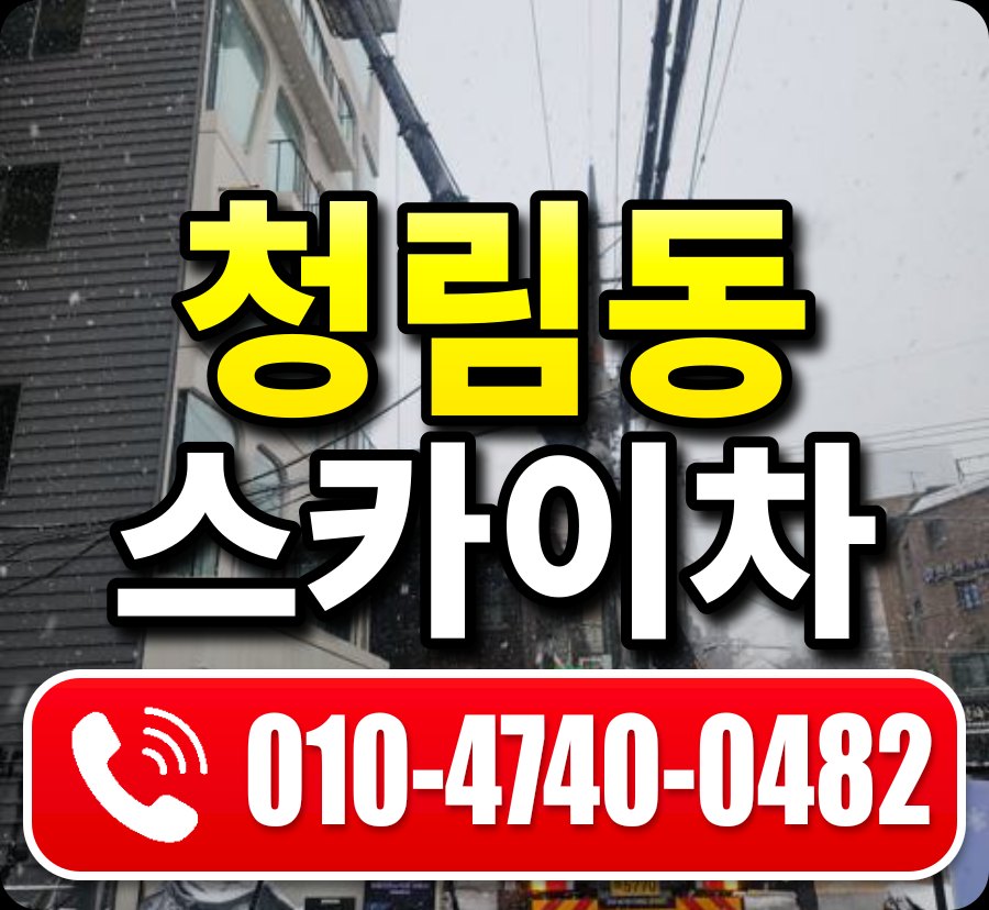 청림동 스카이차 010-4740-0482