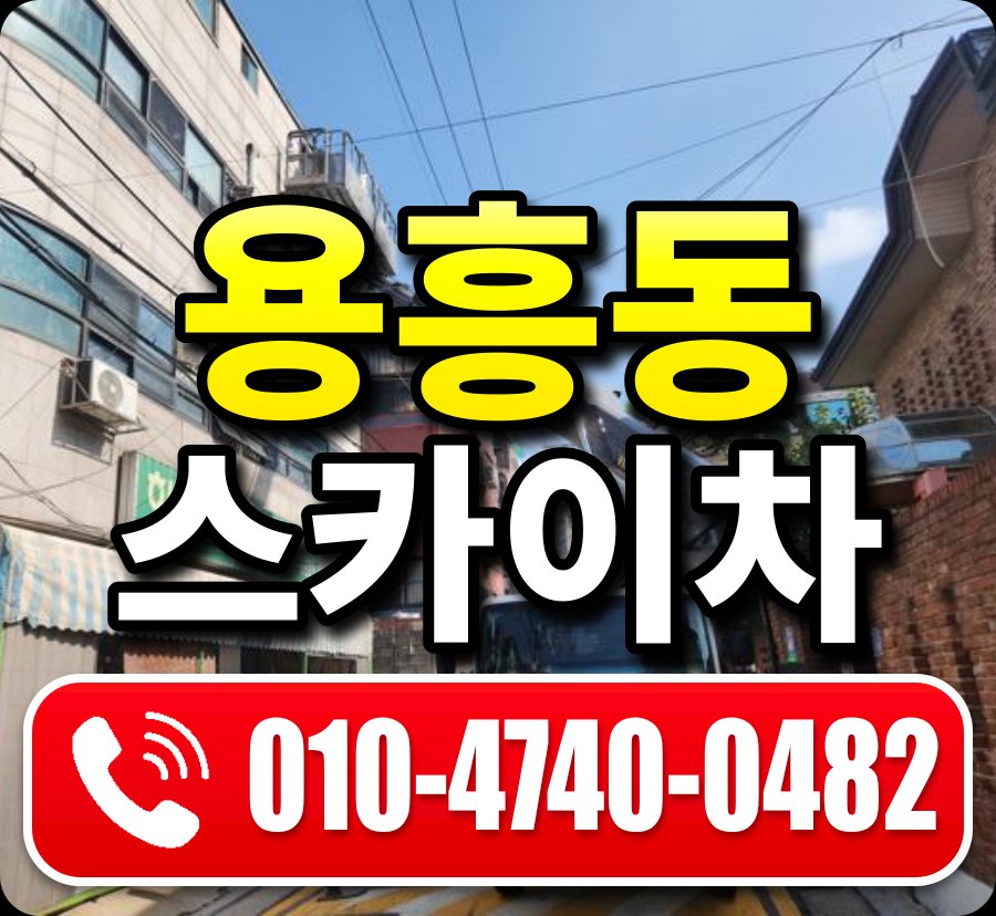 용흥동 스카이차 010-4740-0482