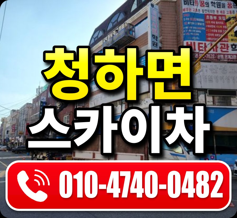 청하면 스카이차 010-4740-0482