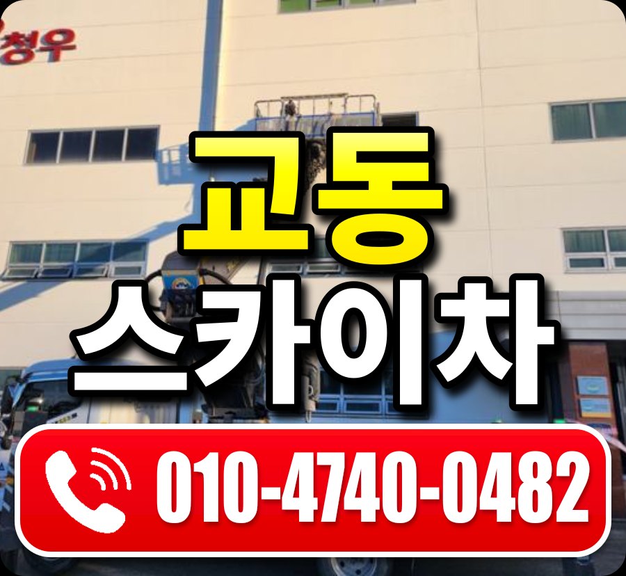 교동 스카이차 010-4740-0482