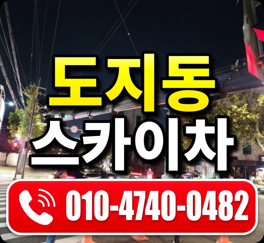 도지동 스카이차 010-4740-0482