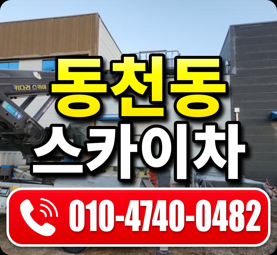 동천동 스카이차 010-4740-0482