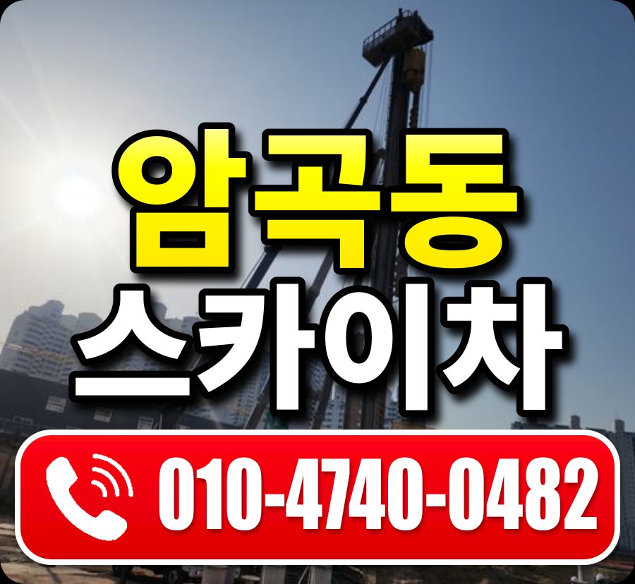 암곡동 스카이차 010-4740-0482