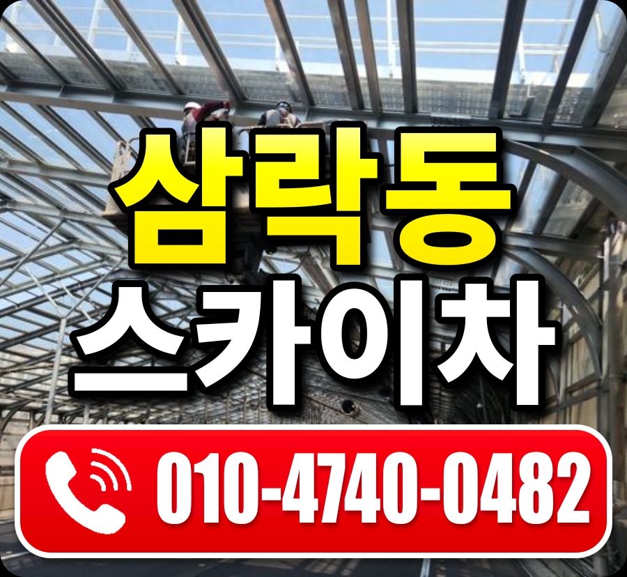 삼락동 스카이차 010-4740-0482