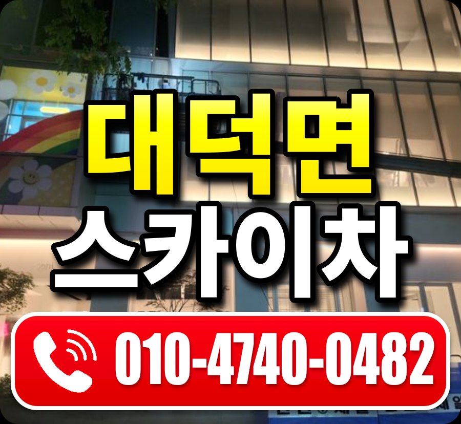 대덕면 스카이차 010-4740-0482