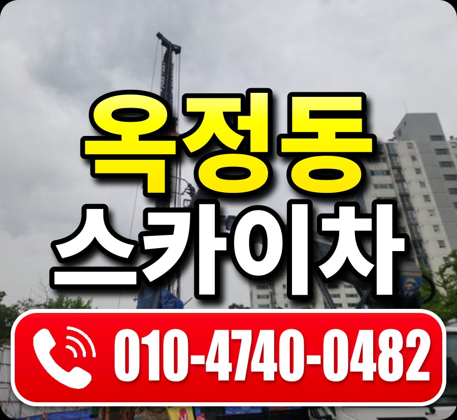 옥정동 스카이차 010-4740-0482
