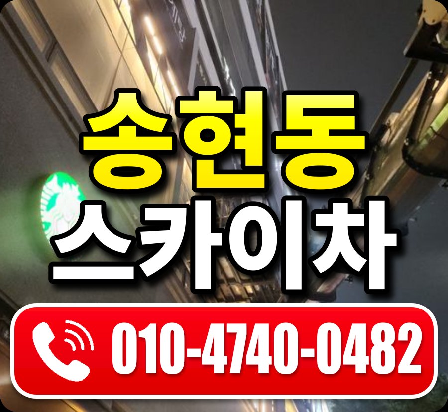 송현동 스카이차 010-4740-0482