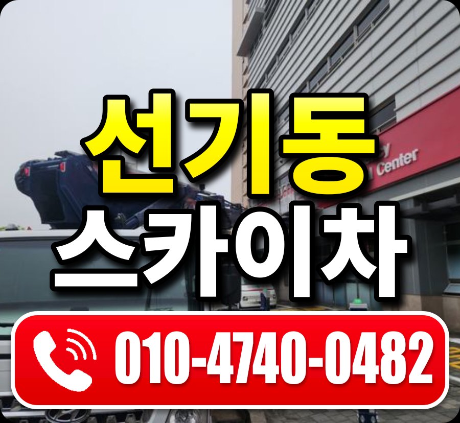 선기동 스카이차 010-4740-0482