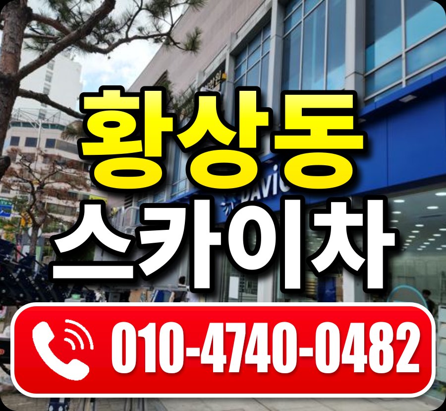 황상동 스카이차 010-4740-0482