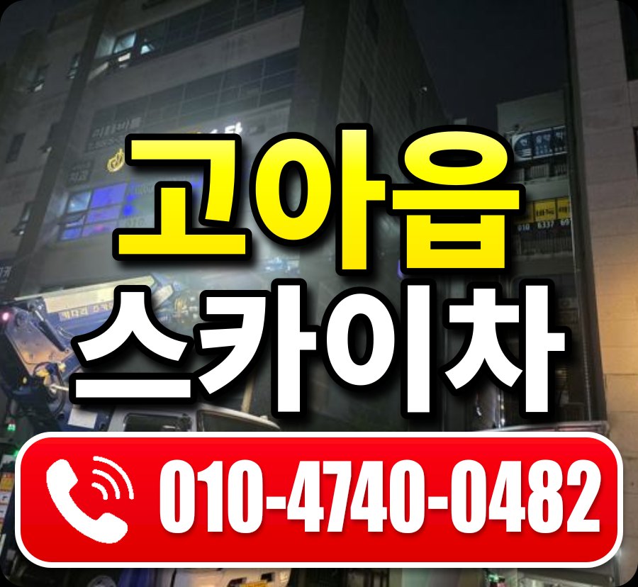 고아읍 스카이차 010-4740-0482