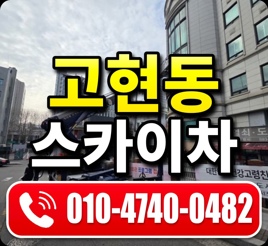 고현동 스카이차 010-4740-0482