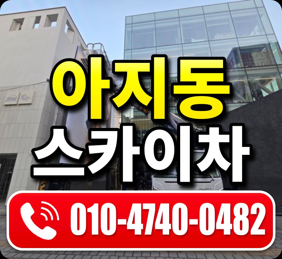 아지동 스카이차 010-4740-0482