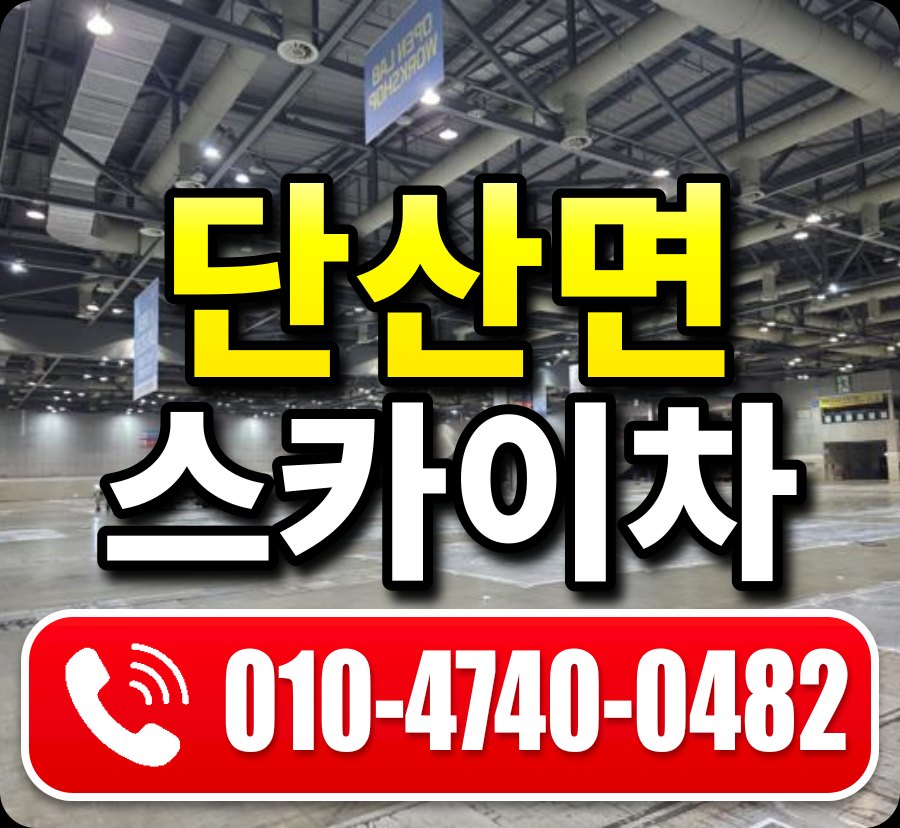 단산면 스카이차 010-4740-0482