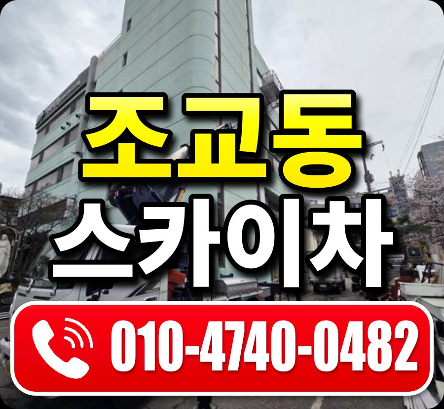 조교동 스카이차 010-4740-0482