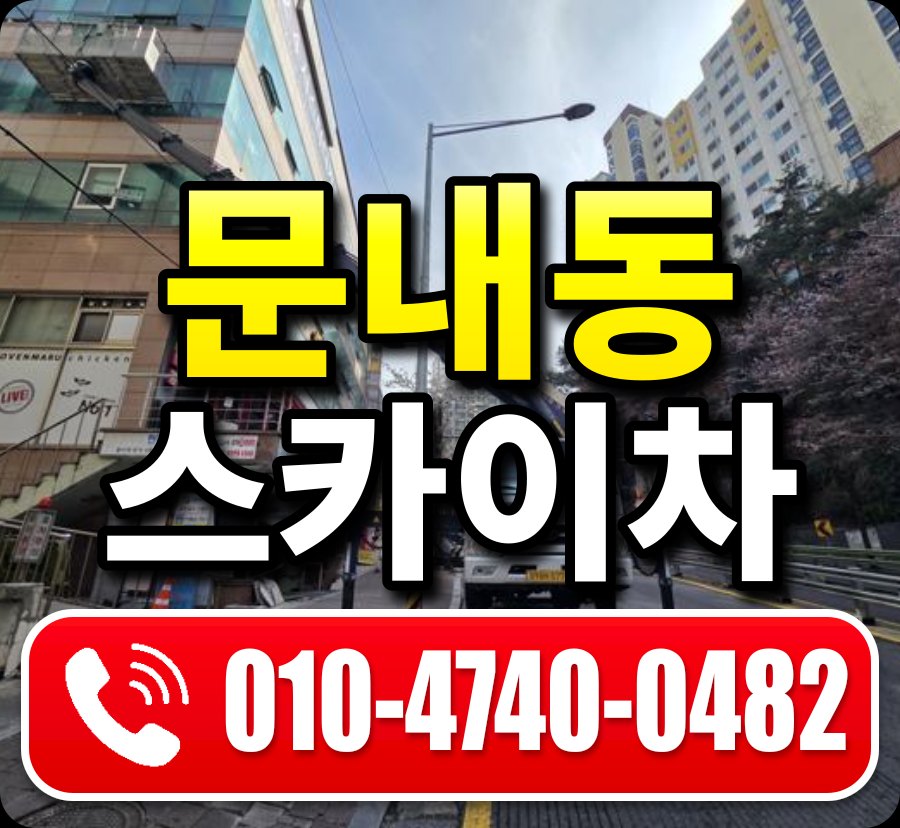 문내동 스카이차 010-4740-0482