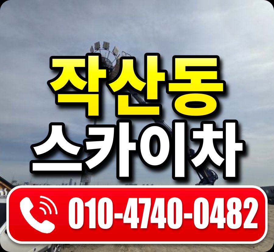 작산동 스카이차 010-4740-0482