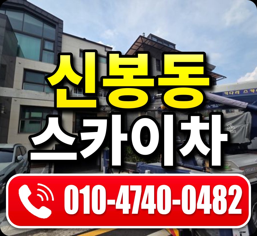 신봉동 스카이차 010-4740-0482