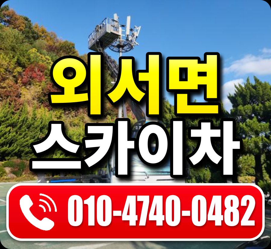 외서면 스카이차 010-4740-0482